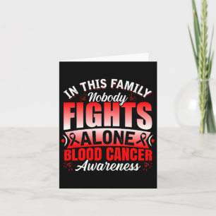 Tarjeta Apoyo familiar: nadie lucha solo contra el cáncer