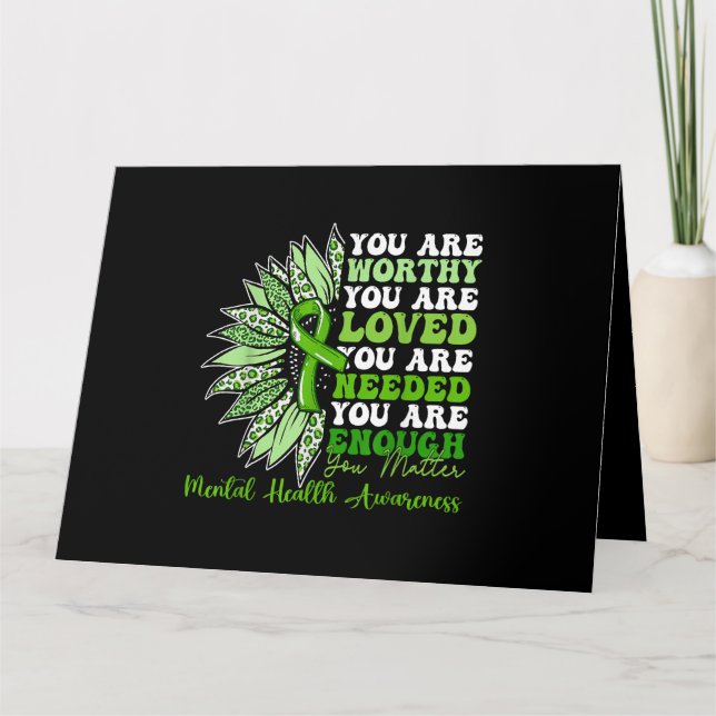 Tarjeta Apoyo motivacional Guerrero Awarene de Salud Menta (Anverso)