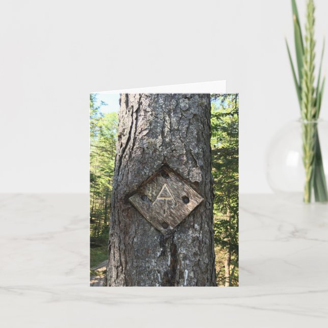 Tarjeta Appalachian Trail (Anverso)
