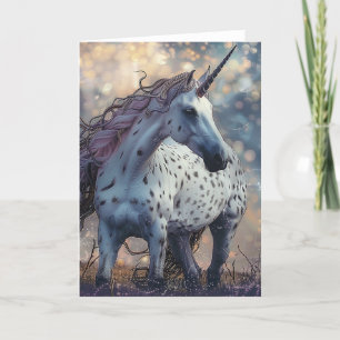 Tarjeta Appaloosa Unicorn