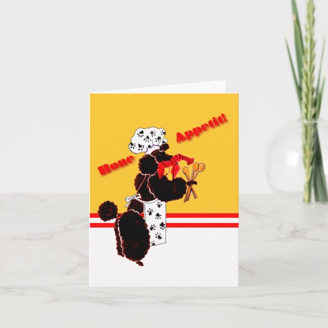 Tarjeta Appetito óseo Notecard (Anverso)