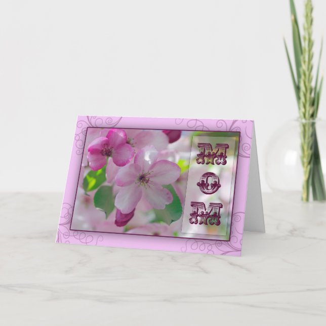 Tarjeta Apple Blossom MOM (Anverso)