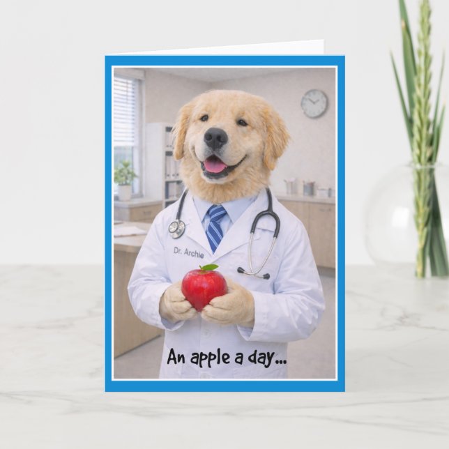 Tarjeta Apple Health  Get Well Card  AA-1 (Anverso)