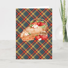 Tarjeta Apple Pie Time Blank