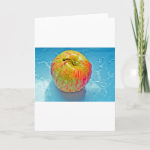 Tarjeta Apple que brilla intensamente