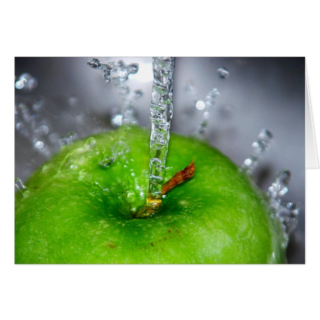 Tarjeta Apple Splash (Anverso (Horizontal))