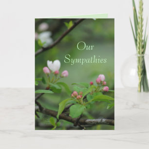 Tarjeta Apple Tree Budded- customzie any occasion