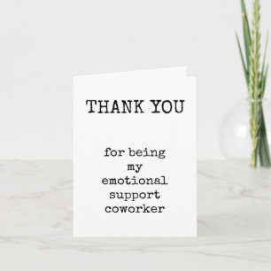 Tarjeta Apreciación de Coworker, Graciosa, Tarjeta, Descar