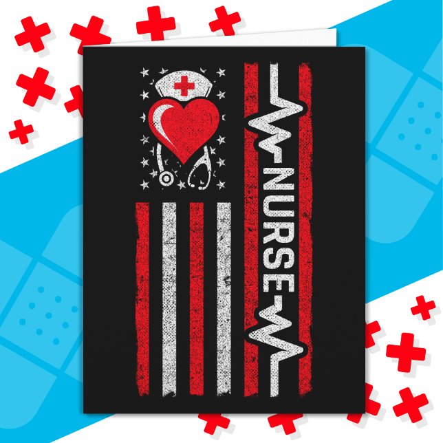 Tarjeta Apreciación de enfermera por la vida de héroe de l (Subido por el creador)