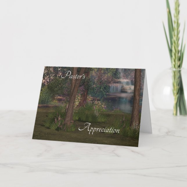 Tarjeta Apreciación de Pastor (Anverso)