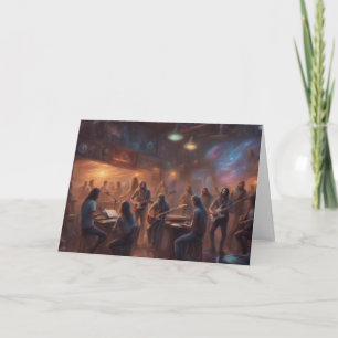 Tarjeta Apreciación del artista de la banda