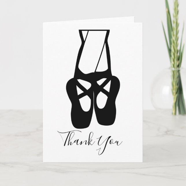 Tarjeta Apreciación del profesor de bailarina de ballet li (Anverso)