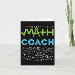 Tarjeta Apreciación Del Profesor De Maestros De Math Ck A 