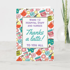 Tarjeta Apreciación del trabajador de la salud