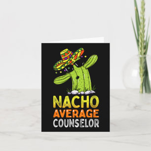 Tarjeta Apreciación Divertida Humor Nacho Divertido Escuel