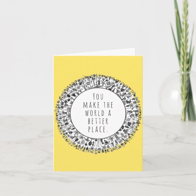 Tarjeta Apreciación voluntaria (Anverso)