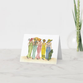 Tarjeta Aprendiendo a bailar bajo la lluvia