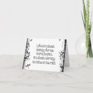 Tarjeta Aprendizaje inspirador para bailar en la cita de l