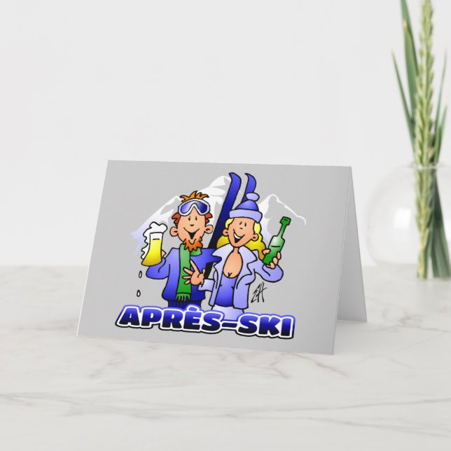 Tarjeta Après-esquí (Anverso)