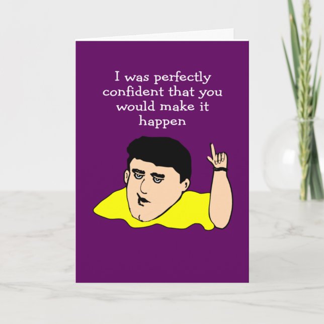 Tarjeta Aprobó el examen de bar (Anverso)