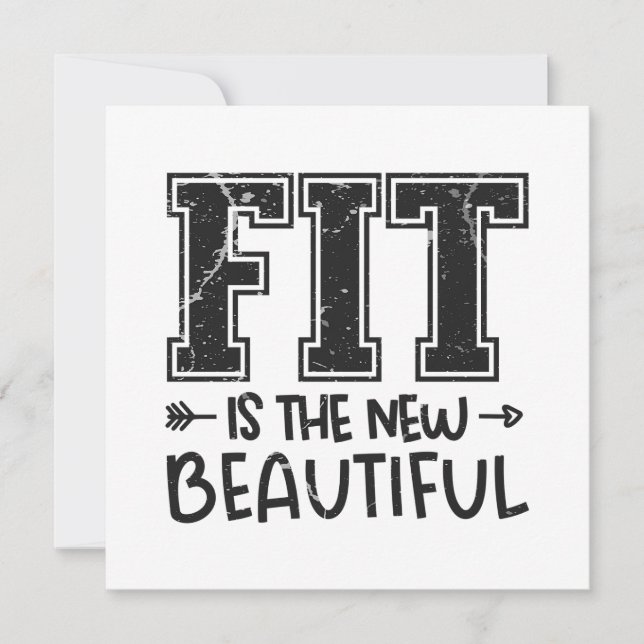 Tarjeta Apto Es La Nueva Belleza (Anverso)