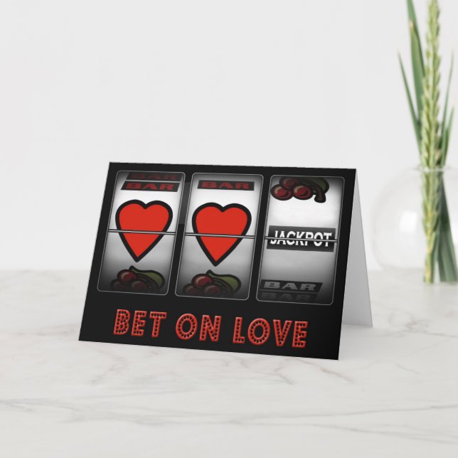 Tarjeta Apuesta por el amor (Anverso)