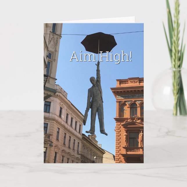 Tarjeta Apuntar Alto. Alentamiento. (Anverso)