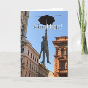 Tarjeta Apuntar Alto. Alentamiento.