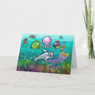 Tarjeta Aqua Babies