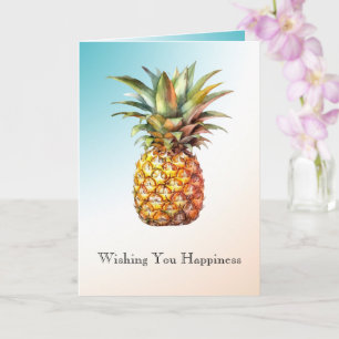 Tarjeta Aqua Cream Happy Tropical Pineapple