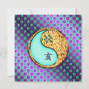 Tarjeta Aquarius y Fire Boar