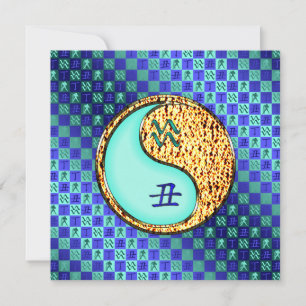 Tarjeta Aquarius y Fire Ox