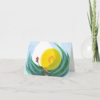 Tarjeta Aquí viene el Sun, no. 2, Notecard, pequeño