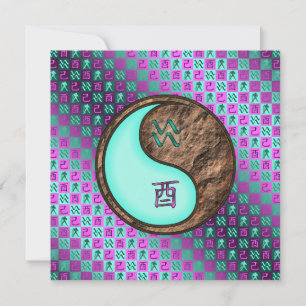 Tarjeta Aquius y Earth Rooster