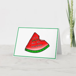 Tarjeta Árabe San Valentín بلا حب بلا بطيخ Sandía