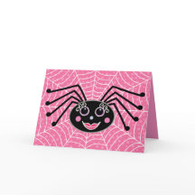 Araña de Girlie en la Web Halloween