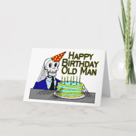 Tarjeta Araña feliz cumpleaños viejo de la web