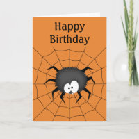 Araña, Telaraña, Feliz Cumpleaños