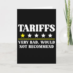 Tarjeta Arancel De Trump Usa No Recomendaría Aranceles Div