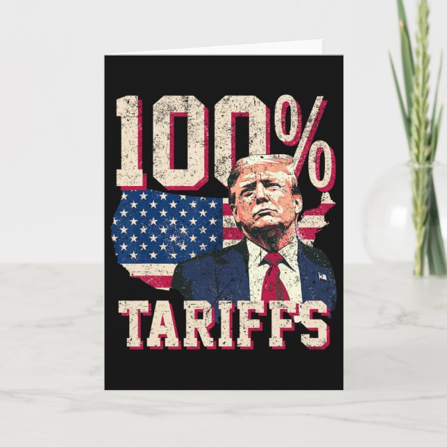 Tarjeta Aranceles Aranceles Aranceles100%  (Anverso)