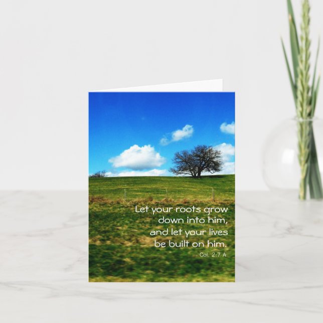 Tarjeta Árbol (Anverso)