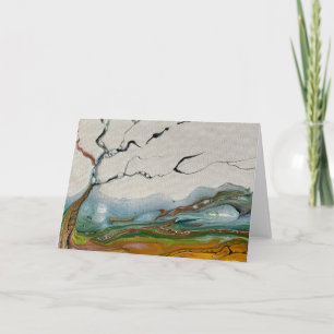 Tarjeta Árbol abstracto