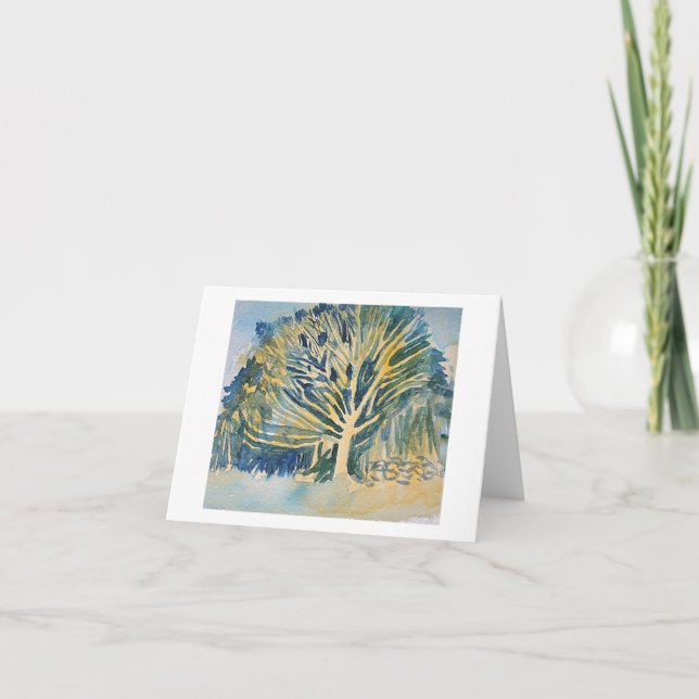 Tarjeta Árbol acuático (Anverso)