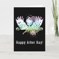 Árbol de alta fidelidad feliz Día de Arbor