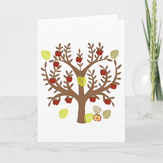 Tarjeta Árbol de Apple (Anverso)