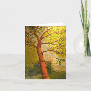 Tarjeta Árbol de caída