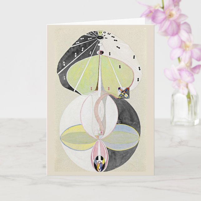 Tarjeta Árbol de conocimientos Nº 5 (Orquídea)