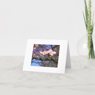 Tarjeta Árbol de Dogwood Notecard