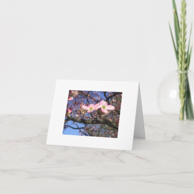 Tarjeta Árbol de Dogwood Notecard (Anverso)