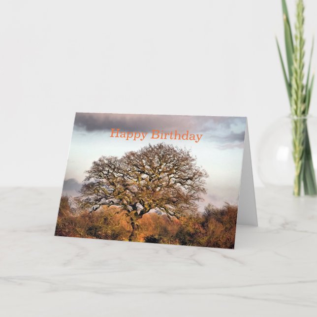 TARJETA ÁRBOL DE INVIERNO (Anverso)